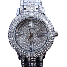 watch women Latest Design women watches Watch Full Czech Crystals Japan Miyota 2035 Movement Water Resistance