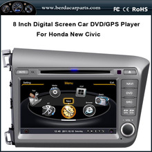 8″ Touch Screen Car Radio For Honda New Civic 2012 With GPS Navigation BT iPod Free Map (TV option)