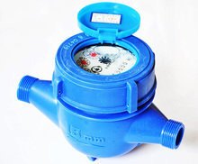 Brasil medidor de agua de plástico doméstica medidor de agua