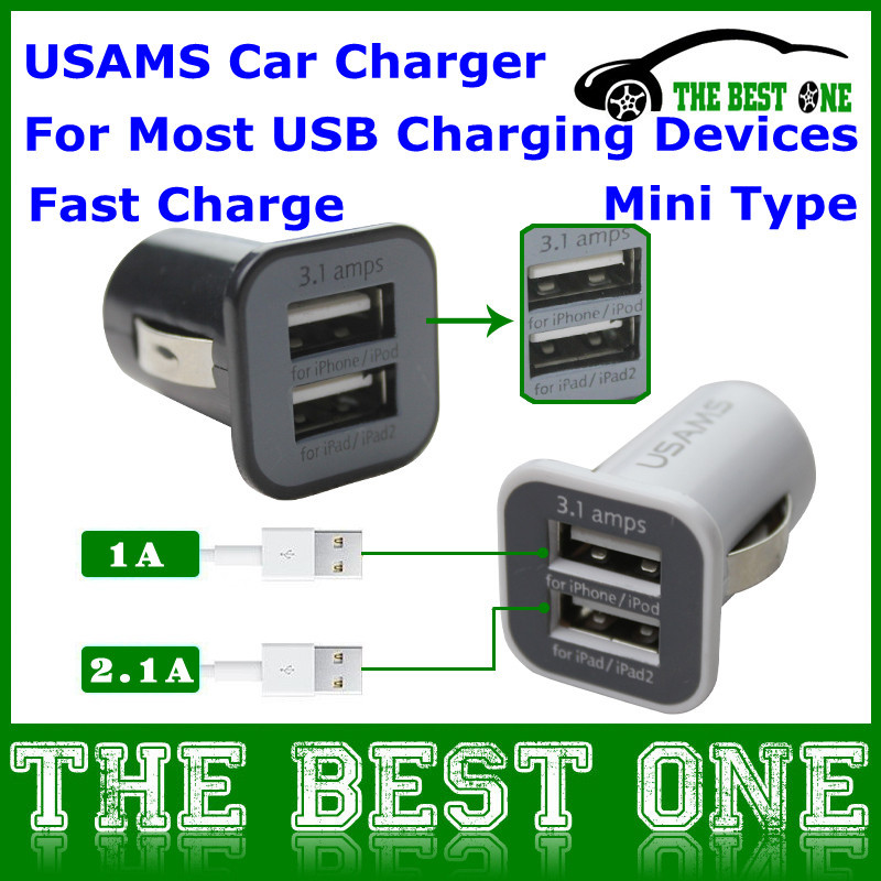   3100  3.1A USAMS     2-Port      5      /  PC / IPOD