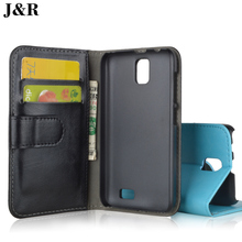 New J&R Barnd Leather Flip Case For Lenovo A328 A328T Cover With Card Holder