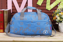 hot fashion large capacity Nylon star unisex messenger sport bag male travel business gym bag female