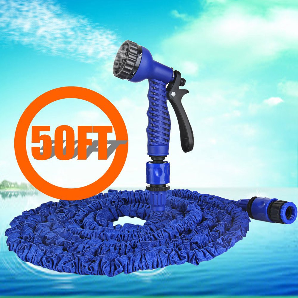 2015 Free shipping 100ft Expandable Magic flexible Hose Water for Garden Car Pipe Plastic Hoses to