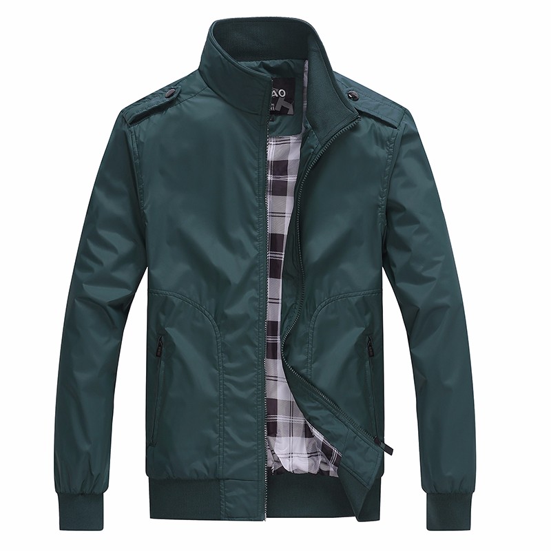 Click to Buy Autumn Winter Men Fashion Zipper Jackets Down Middle-Aged Casual Ma