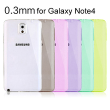 Phone Cases for Samsung Galaxy Note 4 case Transparent TPU Soft cover mobile phone bags & cases Brand New Arrive 2014