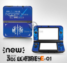 For MH4 front&back Decal Skin Sticker for Nintendo for New 3DSXL Sticker for New 3DS XL LL