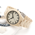 BOBO BIRD G30 Natural Pine Wood Wristwatch Japan Movement Quartz Watches Pine Wooden Band Fashion Mens