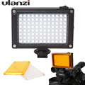 Ulanzi Arilight Rechargeable LED Video Light on DSLR Camera with Filters LED Lamp for Video Blog