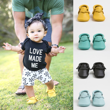 baby leather moccasins baby boys girls Genuine Leather shoes first walker moccs zapatos bebe chaussure bebe