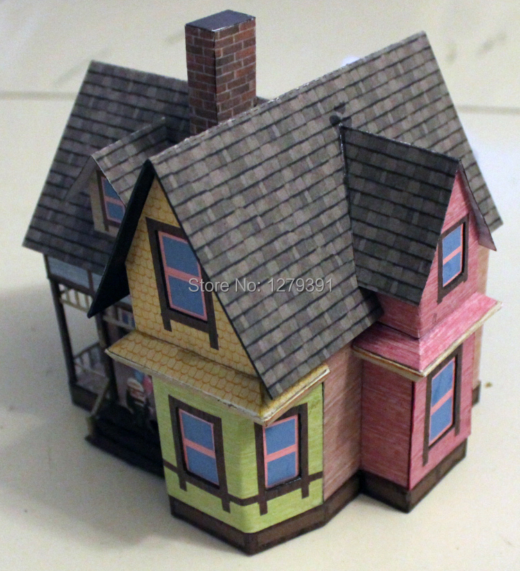 Up house paper model Up house paper model