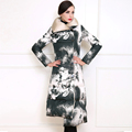 Winter Down Jacket Long Personality Lapel Lingerie Coat Parka Women Thick Thin Irregular Cotton Jacket