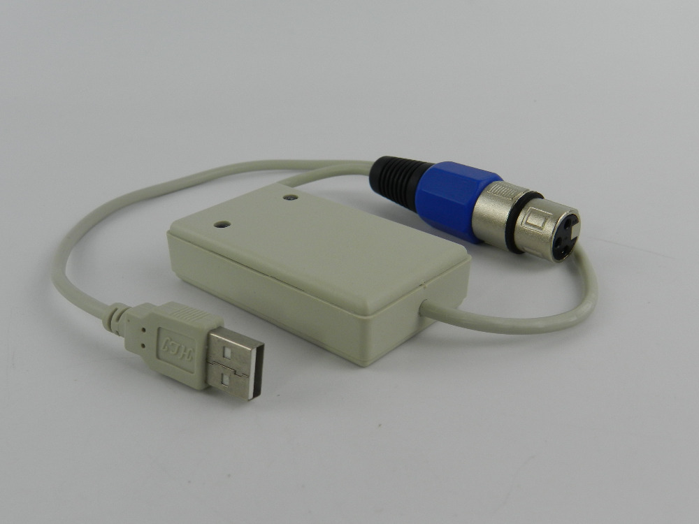 Купить USB-dmx 512 интерфейса адаптера компьютера pc этап света ...