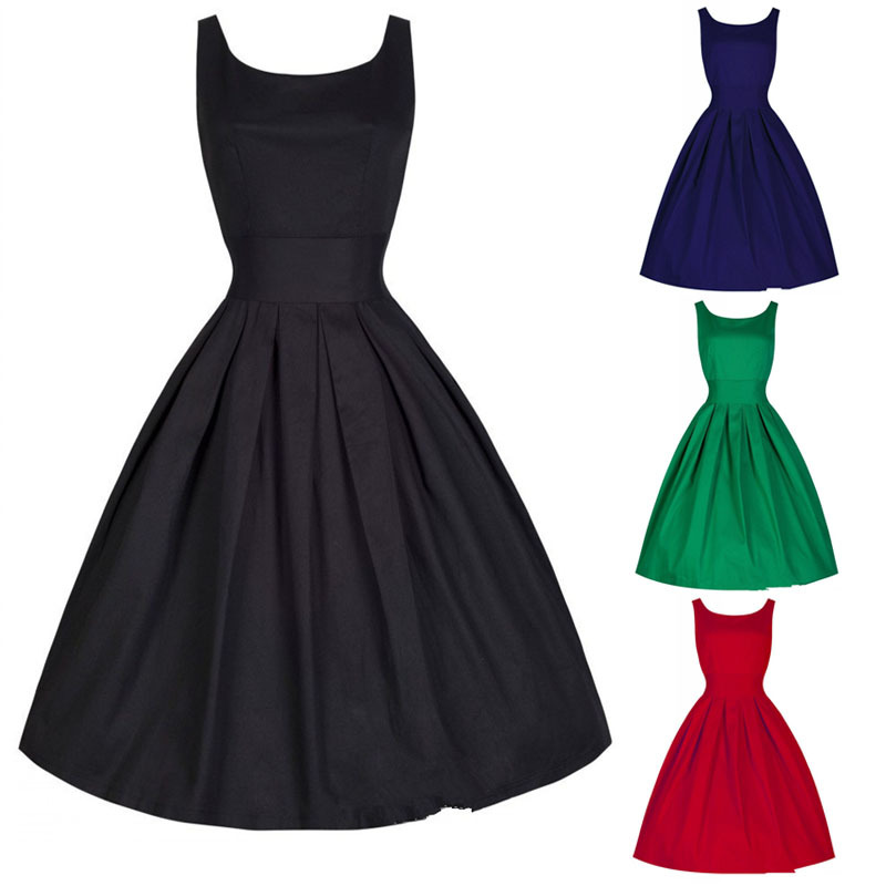 audrey hepburn retro rockabilly red