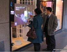 46 inch driver free interactive touch foil,dual capacitive touch foil film