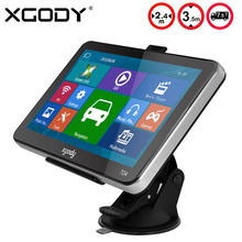 XGODY 704 7 inch Car Truck GPS Navigation 8GB Sat Nav Navigator 2015 Europe India Map
