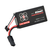 Replacement 11.1V 1800mAh 20C Rechargeable Lithium-polymer Lipo Battery for Parrot AR.Drone 2.0 Power Edition Helicopter