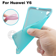 Huawei Y6 Case Cover Matte TPU Soft Back Cover Phone Case For Huawei Y6