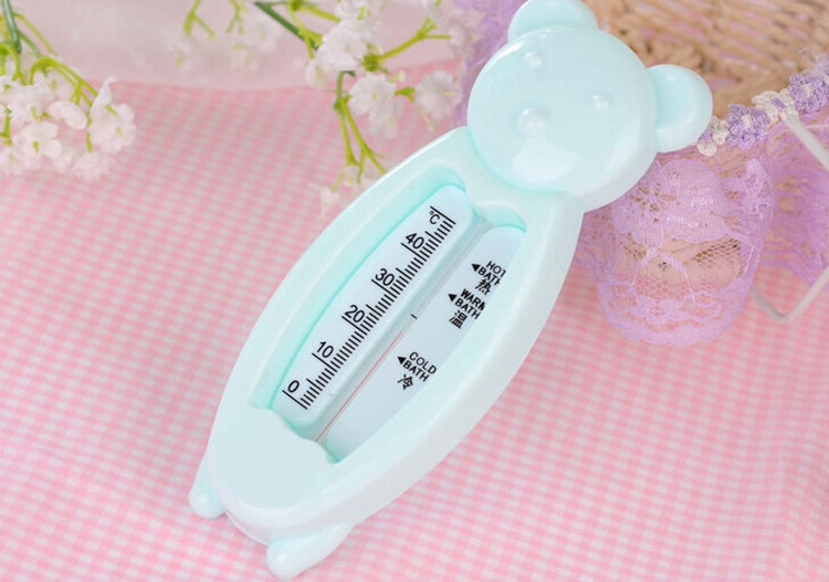 0-50 Centigrade Kawaii Bear Infrared Baby bath Water Thermometer Bath Room Temperature Measurement Infant Monitor Termometro (14)