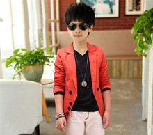2015 New Children’s Spring Autumn Casual Suits Boys Jackets Fashion Boys Blazers Solid Color Classic Style Boys Coat C40921382