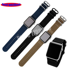 Smart Watchband 22mm 24mm Quality Nylon Watch band For Apple Watch band 38mm 42mm Nato Strap