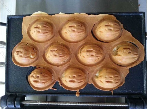 Description Picture 2 of itemCommercial Use Non-stick 220v Electric Walnut Waffle Cake Maker Machine Baker