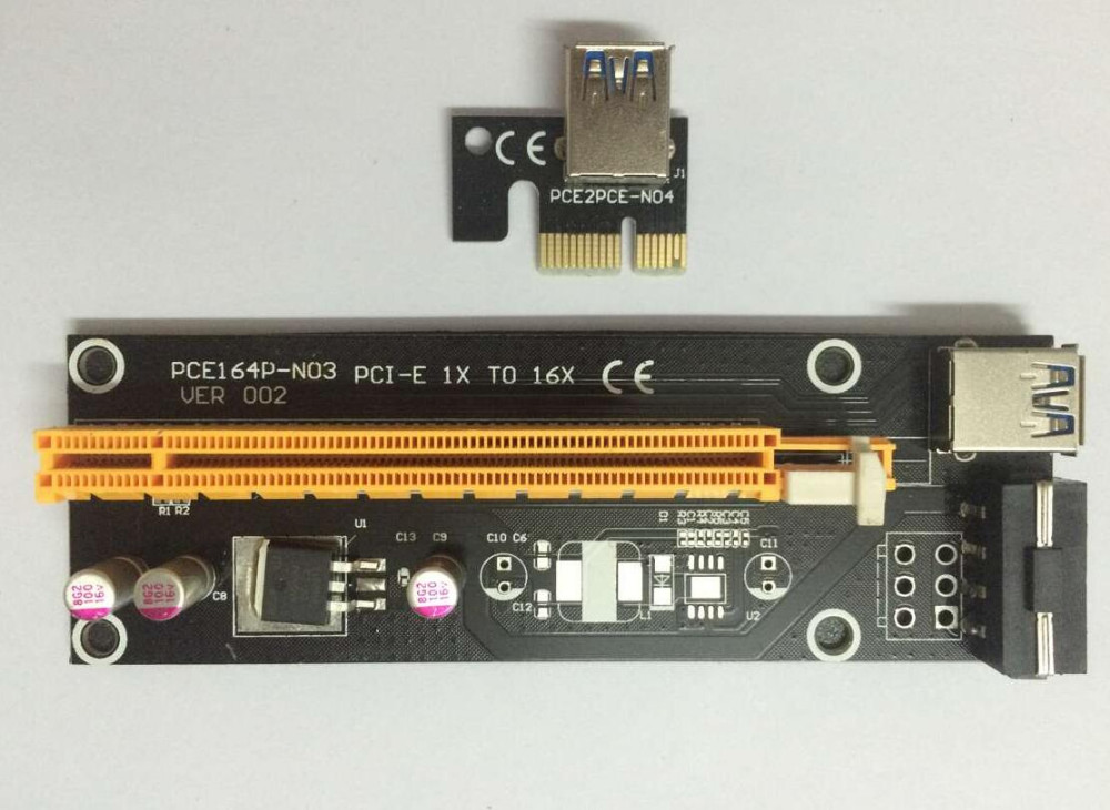 Placa pci-e 1x em slot 16x