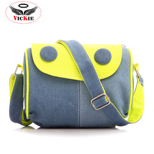 Hot Sale Woman Denim Bag Canvas Women Messenger Bags Casual Female Shoulder Crossbody Bag High Quality Blue Small Bags Bolsas 71