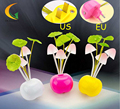 Mushroom led night light Sensor Night Lights 110V 220V EU US Plug Electric Induction nightlight