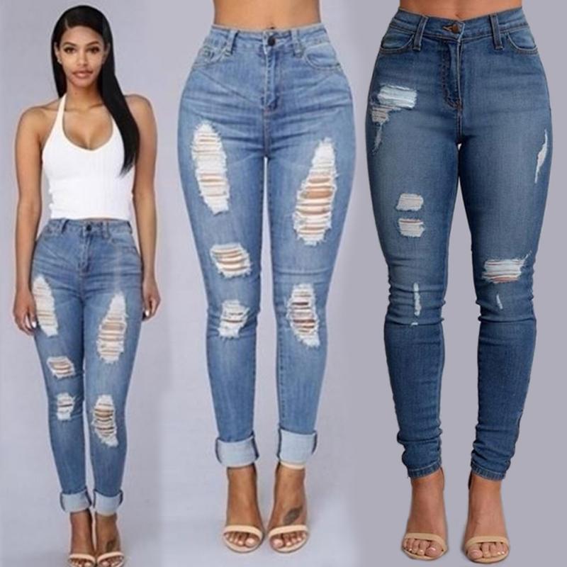 Jeans vaqueros rotos mujer Clearance