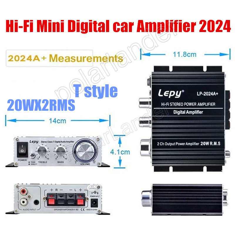     -fi -  20  RMS X2   2ch   amplier