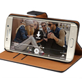 High quality Case for Samsung Galaxy S7 edge PU Leather Folding Folio Slot Stand Luxury Cover