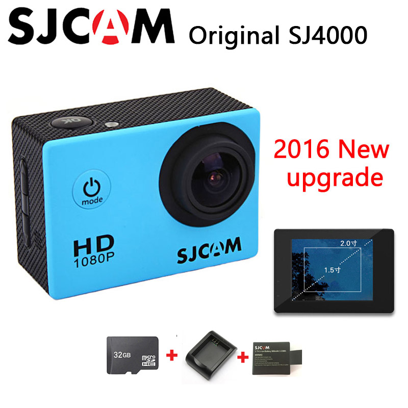  SJCAM SJ4000    Full HD 1080 P 12MP   +   +  1 . + 32   