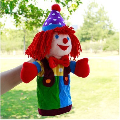 clown plush cute