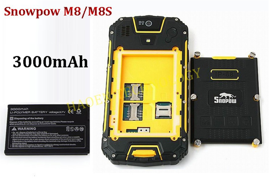 Original Battery for Snowpow M8 M8S 3000mah (1)
