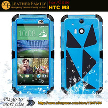 IP54 Waterproof Shockproof Dustproof For HTC One M8 Aluminum Metal Gorilla Glass Case HTC M8x Cover