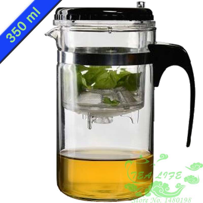 Promotion Glass Teapot Tea Kettle 350ml Heat Resistant Glass Tea Pot Puer Tea Pot High quality