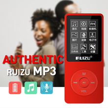 2015 New Hot Ultrathin 8GB MP3 Player With 1.8 Inches Screen 200 hours Long Standby time Original RUIZU X02 cassette to mp3