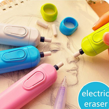 Derwent battery operated eraser electric eraser automatic school supplies leather stationery child day gift material escolar