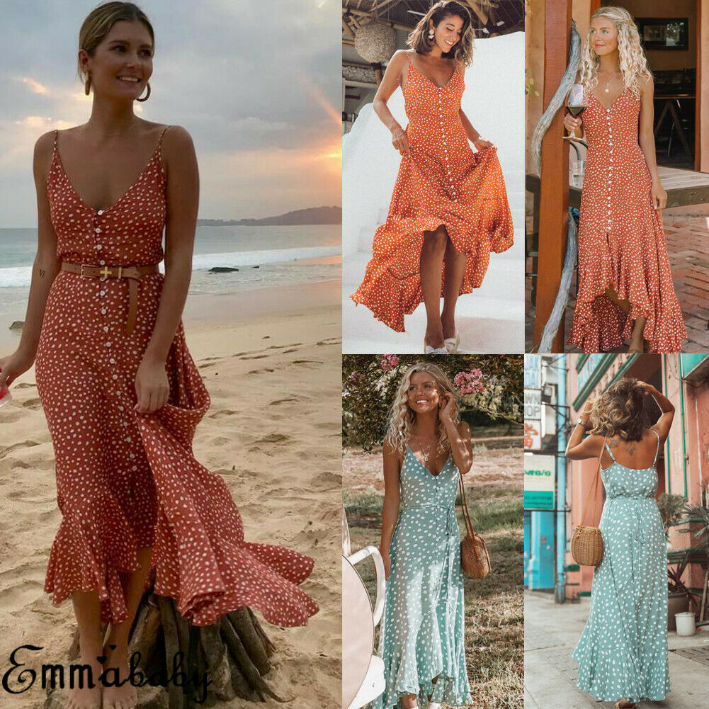 boho beach dress