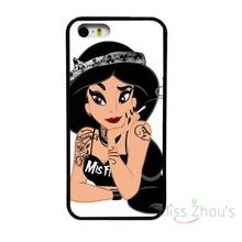 For iphone 4/4s 5/5s 5c SE 6/6s plus ipod touch 4/5/6 back skins mobile cellphone cases cover JASMINE ALADDIN PUNK ROCK TATTOO
