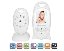 2.0 inch Color Video Wireless Baby Monitor Security Camera 2 Way Talk Nigh Vision IR LED Temperature Monitoring with 8 Lullabies