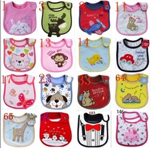 High quality New Cartoon Pattern 3 Layer Baby Girl Boy Waterproof Towel Saliva KidsToddler dinner Bibs
