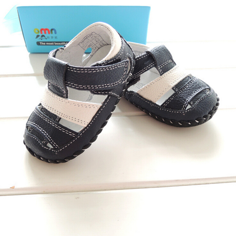 Baby boys genuine leather shoes branded soft skidproof first walker toddler infant baby shoe gentleman boys single shoes XB4