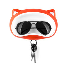 Cute Racoon Wall Mounted Storage for glasses/keys