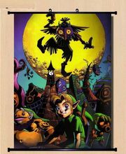 Wall Scroll The Legend of Zelda Majora’s Mask cosplay Home Decor Poster