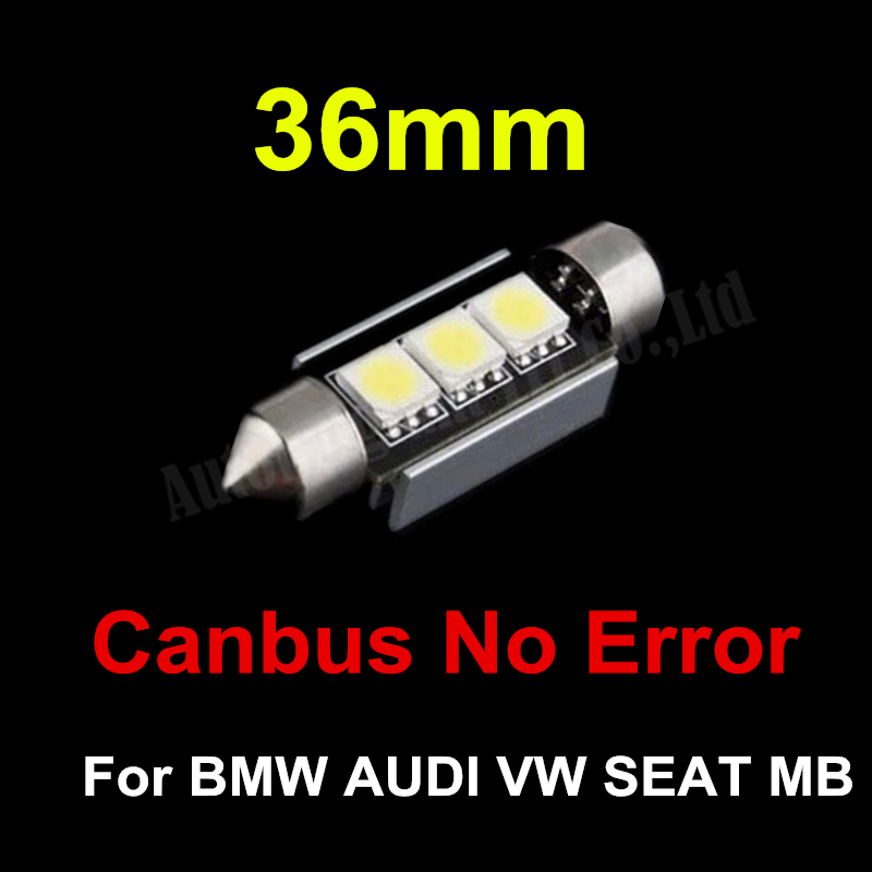 1x CANBUS  C5W 36     3  DE3423 6418 12        BMW Audi Benz