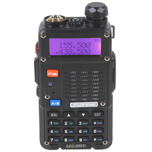 hot 2 pcs Pair 128 Memory Channels BAOFENG UV 5RT Walkie Talkie with Frequency Range VHF