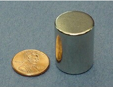 Здесь можно купить  NdFeB Cylinder Magnet 3/4" dia. x 1" thick Rod Neodymium Permanent Magnets Grade N42 NiCuNi Plated Axially Magnetized  Строительство и Недвижимость