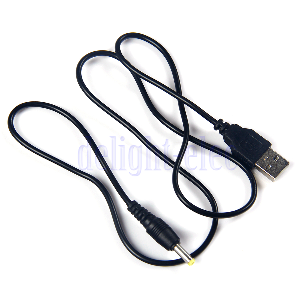 BAAQII USB A to DC 5V 4.0mm/1.7mm Power Adapter Cable Lead 80cm Charger