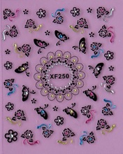 1 Sheet nail stickers nail supplies nail jewelry XF250